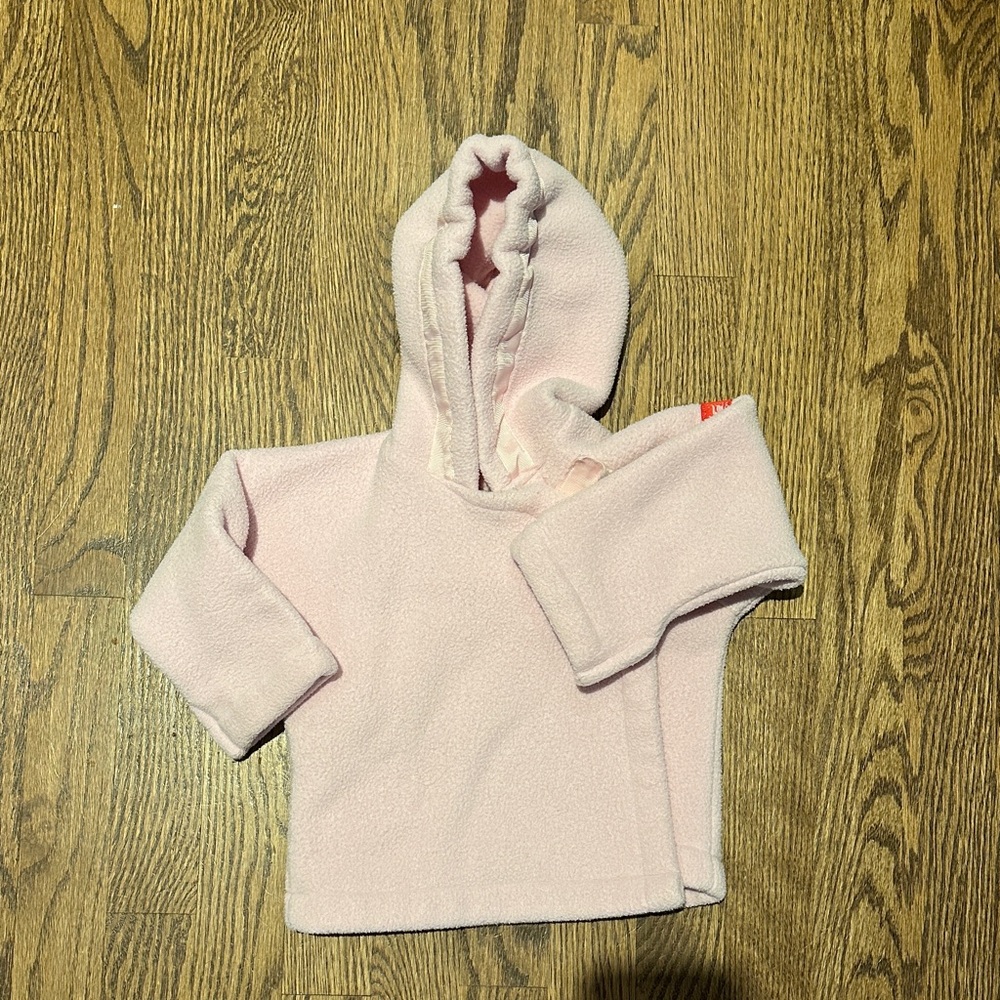 Widgeon Pink Fleece Coat - 9M